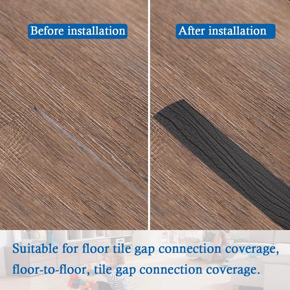 Self-Adhesive Floor Transition Strip – Dark Grey, 2 in × 10 ft - Just Closeouts Canada Inc.