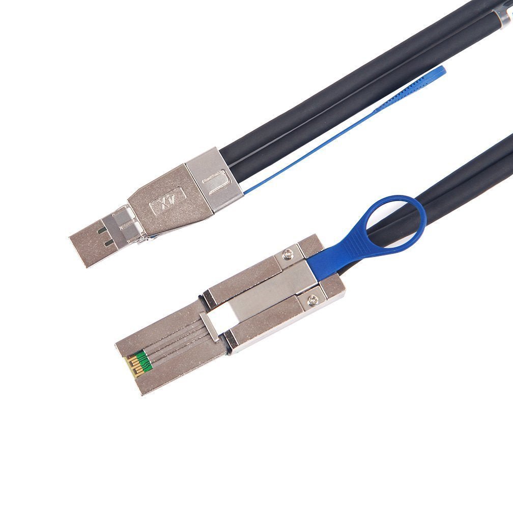 SFF-8644 to SFF-8088 External Mini SAS Cable – 1 m - Just Closeouts Canada Inc.