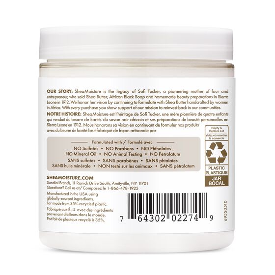 Shea Moisture 100% Virgin Coconut Oil For Troubled Skin, Daily Hydration Creamy Sugar Body Scrub, 261g - Just Closeouts Canada Inc.764302022749