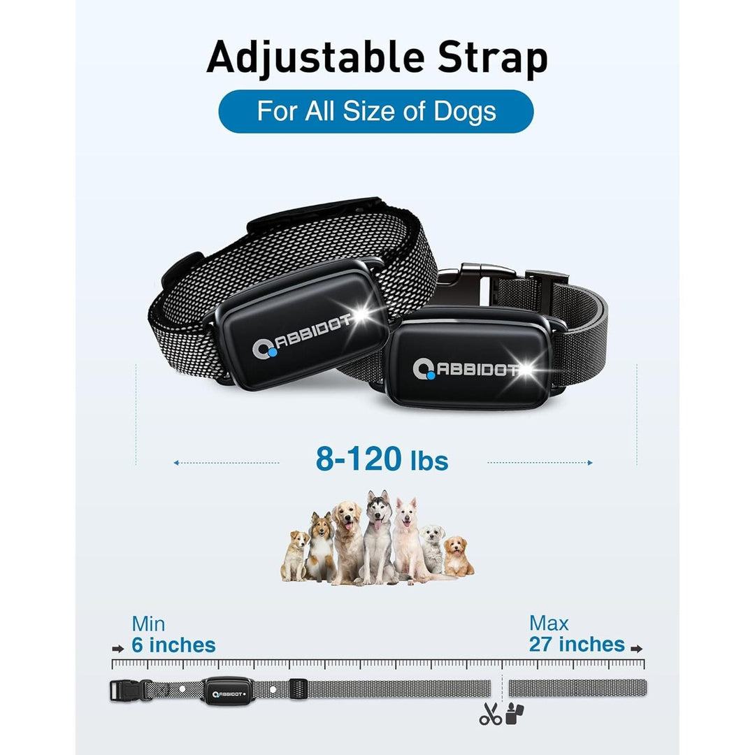 Shock Collar 2 Dogs (15~130lbs) - 3300ft Dog Shock Collar with Remote, IPX7 Waterproof Electric Dog Training Collar with Remote for Small Medium Large Dogs, Grey - Just Closeouts Canada Inc.X003VDYO01