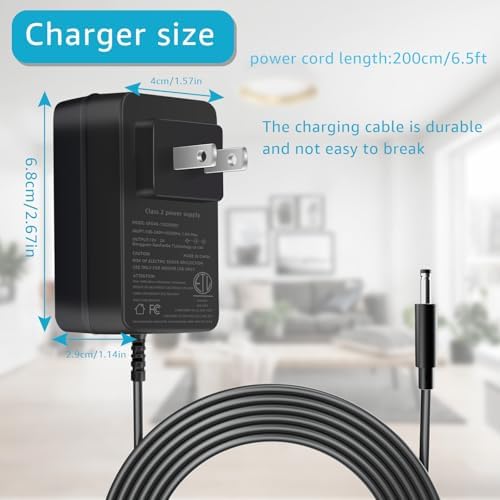 12V Audio-Technica turntable power adapter, product view 3