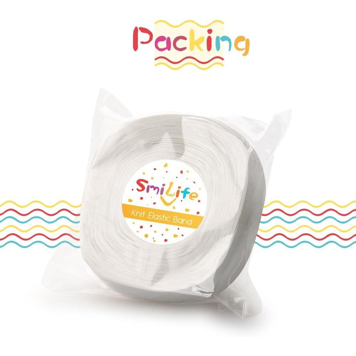 Silicone Gripper Sewing Elastic, 1.1 in × 12 yd, White - Just Closeouts Canada Inc.
