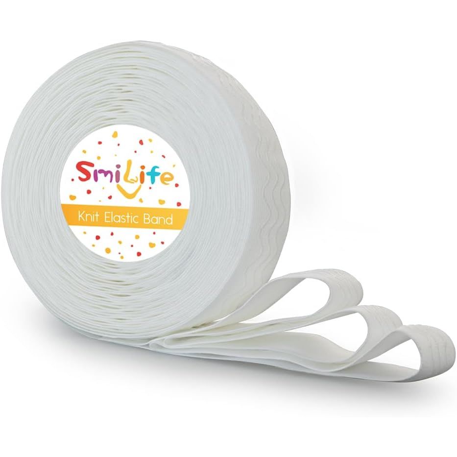Silicone Gripper Sewing Elastic, 1.1 in × 12 yd, White - Just Closeouts Canada Inc.