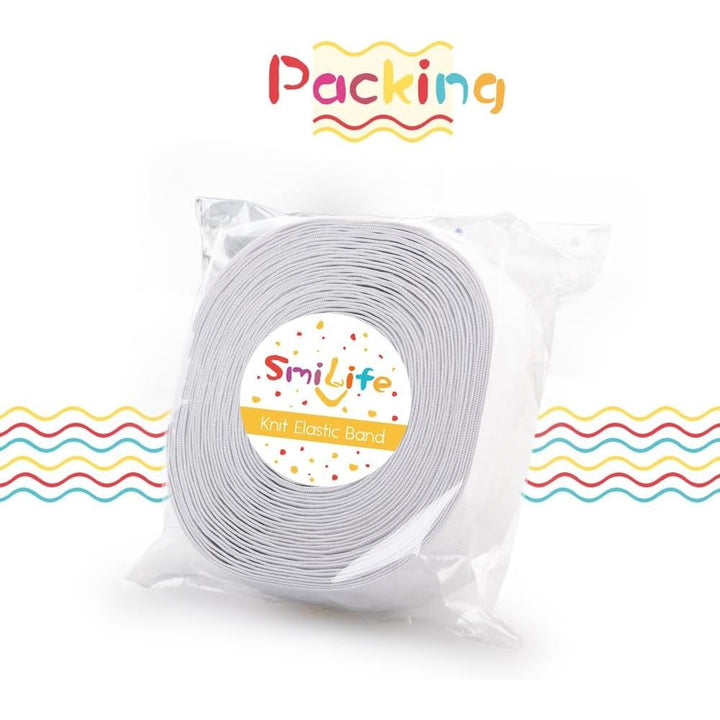 Silicone Gripper Sewing Elastic, 1.5 in × 12 yd, White - Just Closeouts Canada Inc.