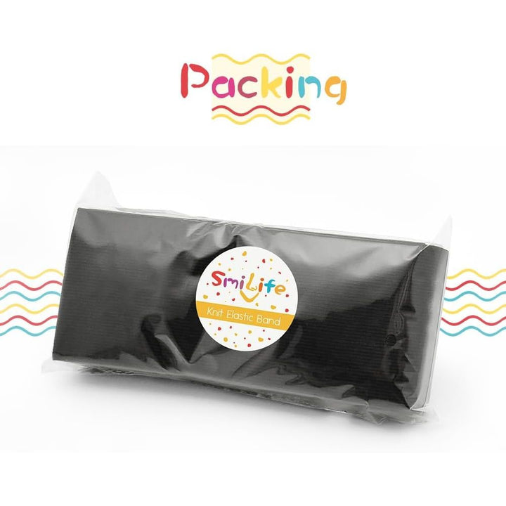 Silicone Gripper Sewing Elastic, 3.15 in × 6 yd, Black - Just Closeouts Canada Inc.