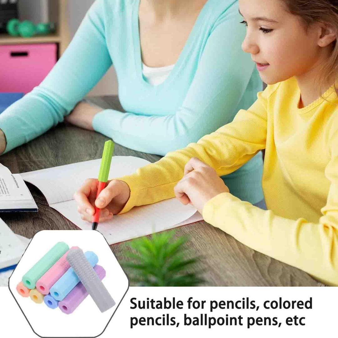 Silicone Pen Case Pencil Charms Set of 8 Assorted Colours - Just Closeouts Canada Inc.