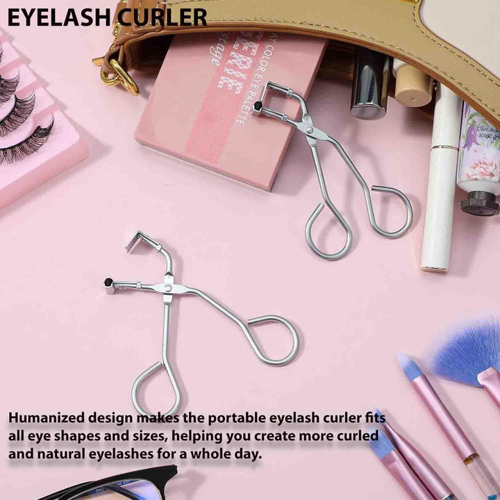 Curler use on eyelashes