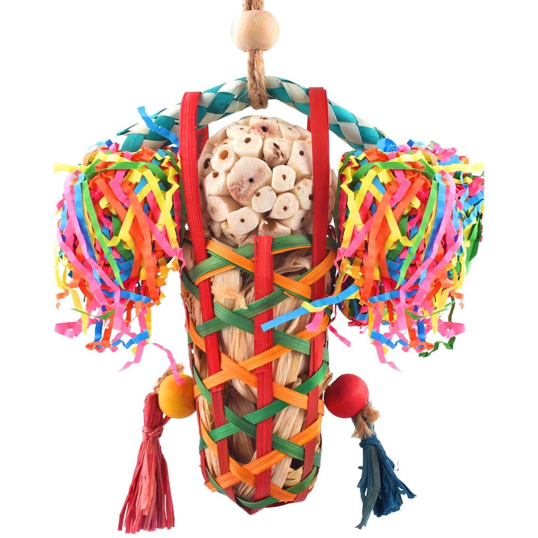 Small & Medium Bird Shredding and Foraging Toy - Just Closeouts Canada Inc.X004VY39JL