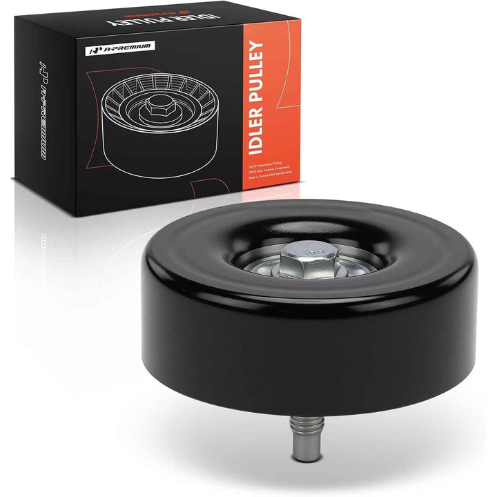 Smooth Belt Idler Pulley, 90 mm, for Silverado, Sierra & More - Just Closeouts Canada Inc.