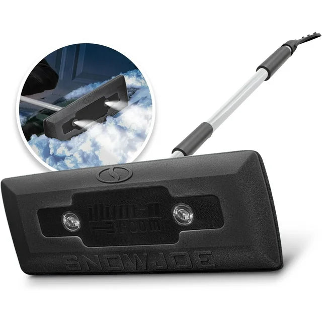 Snow Joe SJBLZD - LED - BLK Illum - n - Broom LED Lighted 4 - in - 1 Snow Broom Plus Ice Scraper, Black - Just Closeouts Canada Inc.