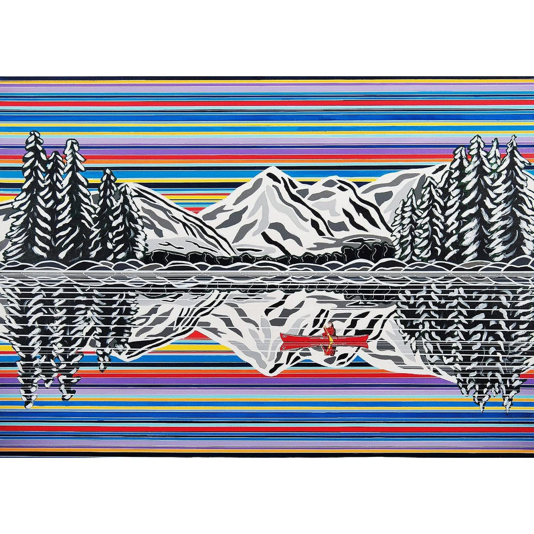 Snowy Reflection Fine Art Jigsaw Puzzle 1000 Pieces for Adults and Teens by PuzzQuest - Just Closeouts Canada Inc.860005228164