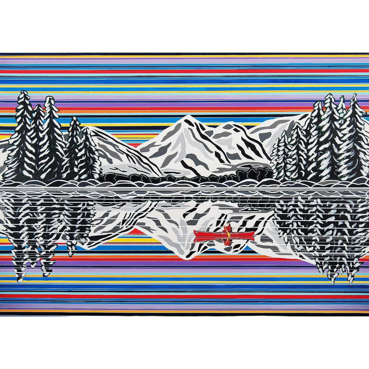 Snowy Reflection Fine Art Jigsaw Puzzle 1000 Pieces for Adults and Teens by PuzzQuest - Just Closeouts Canada Inc.860005228164