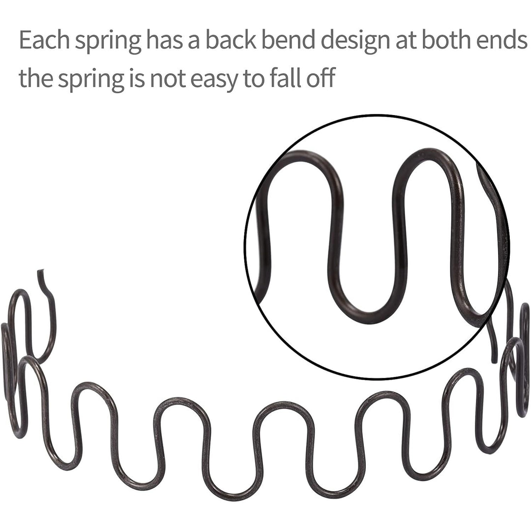 Sofa Spring Repair Kit – Two 20-inch Springs + Eight Clips - Just Closeouts Canada Inc.