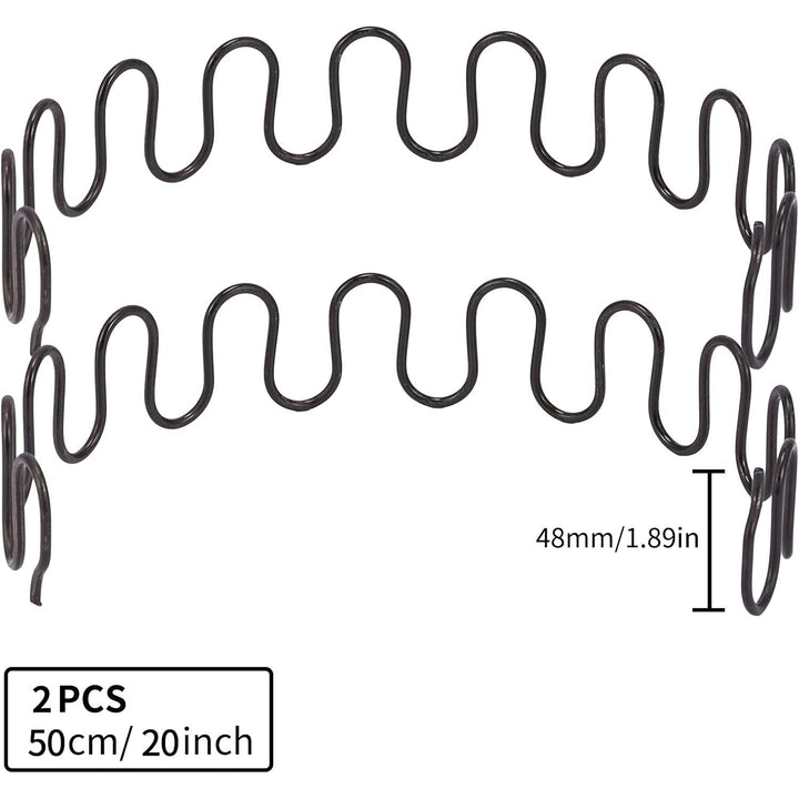 Sofa Spring Repair Kit – Two 20-inch Springs + Eight Clips - Just Closeouts Canada Inc.