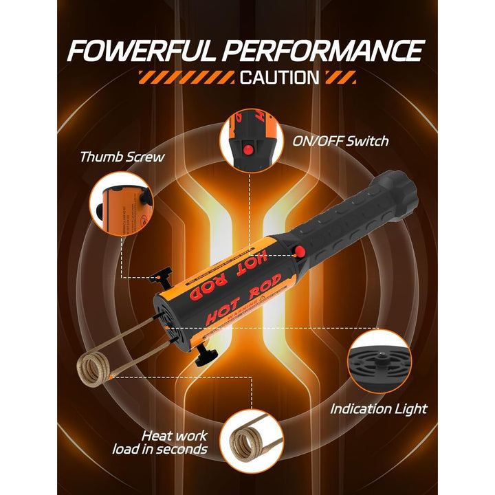 Solary Magnetic Induction Heater, 1000W Fireless Induction Heater Tool with 4 Coils for Rusty Screw Removing - Just Closeouts Canada Inc.