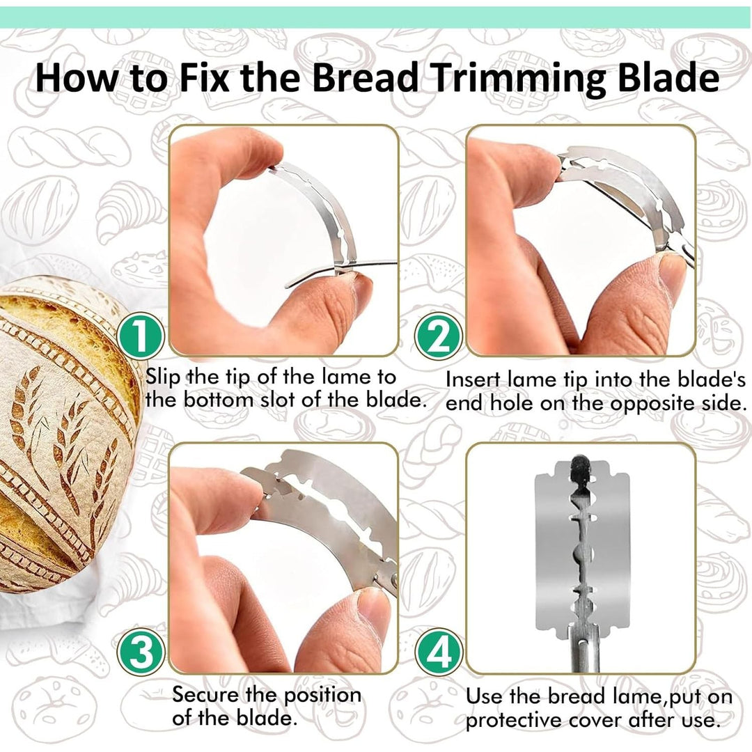 Sourdough Bread Starter Kit, 34oz Sourdough Starter Jar, Bread Sling for Dutch Oven, 2 Bread Proofing Baskets, Thermometer, Time Tracker, Metal Scraper, Sourdough Bread Baking Supplies - Green - Just Closeouts Canada Inc.