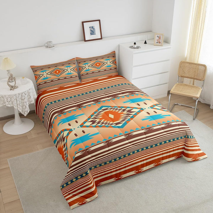 Southwestern Geometric Comforter Set, Full, 3-Piece - Just Closeouts Canada Inc.X004LKYZ8T