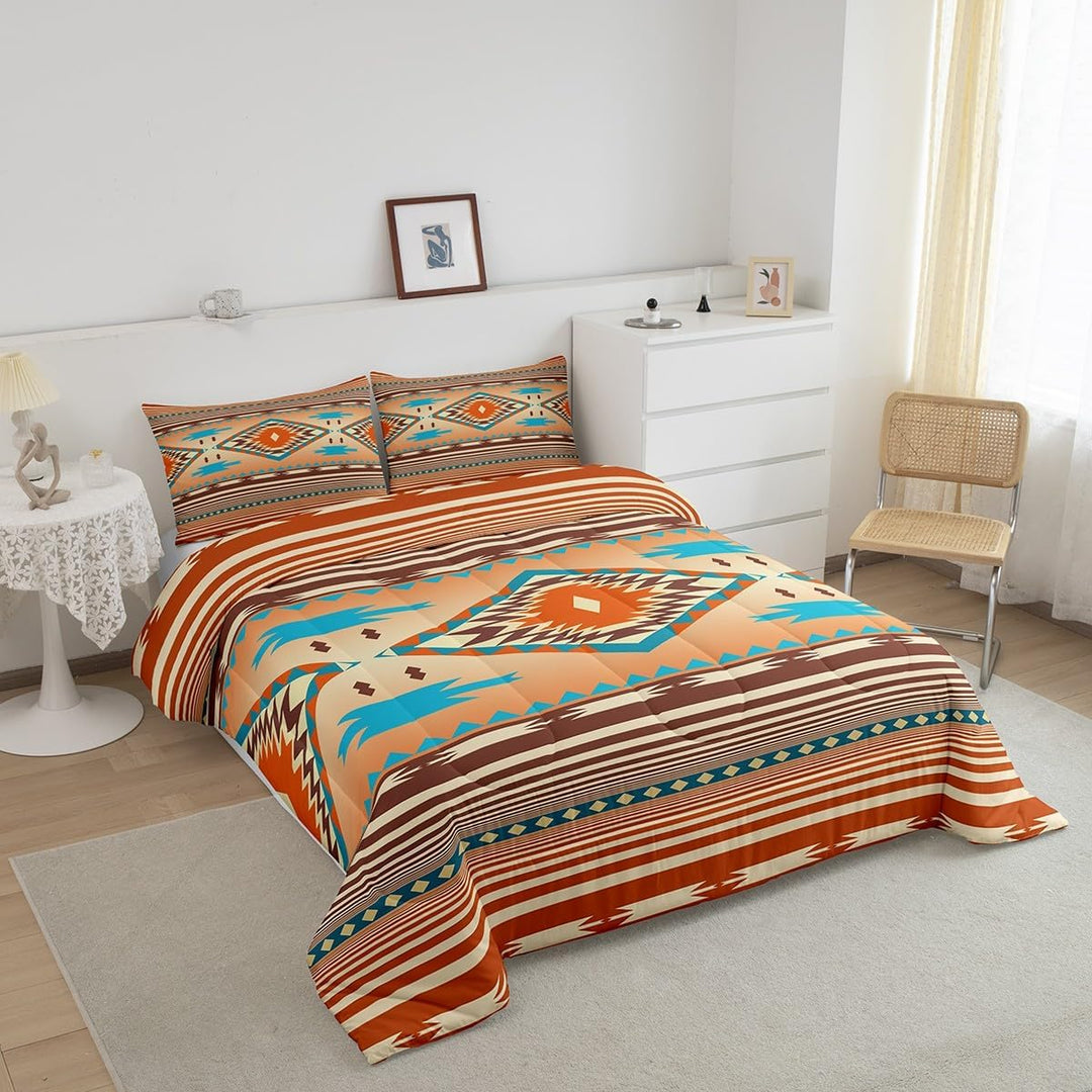 Southwestern Geometric Comforter Set, Full, 3-Piece - Just Closeouts Canada Inc.X004LKYZ8T