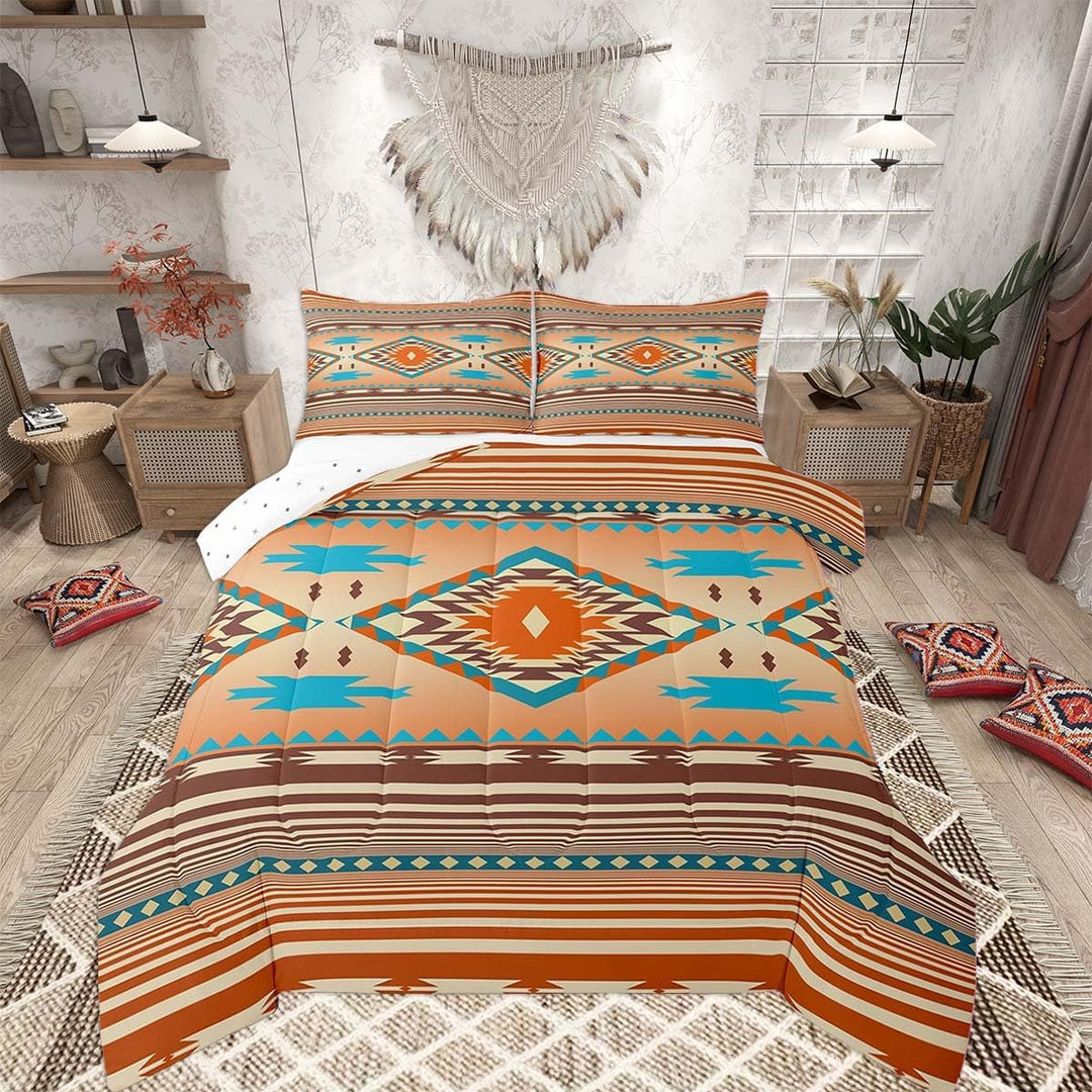 Southwestern Geometric Comforter Set, Full, 3-Piece - Just Closeouts Canada Inc.X004LKYZ8T