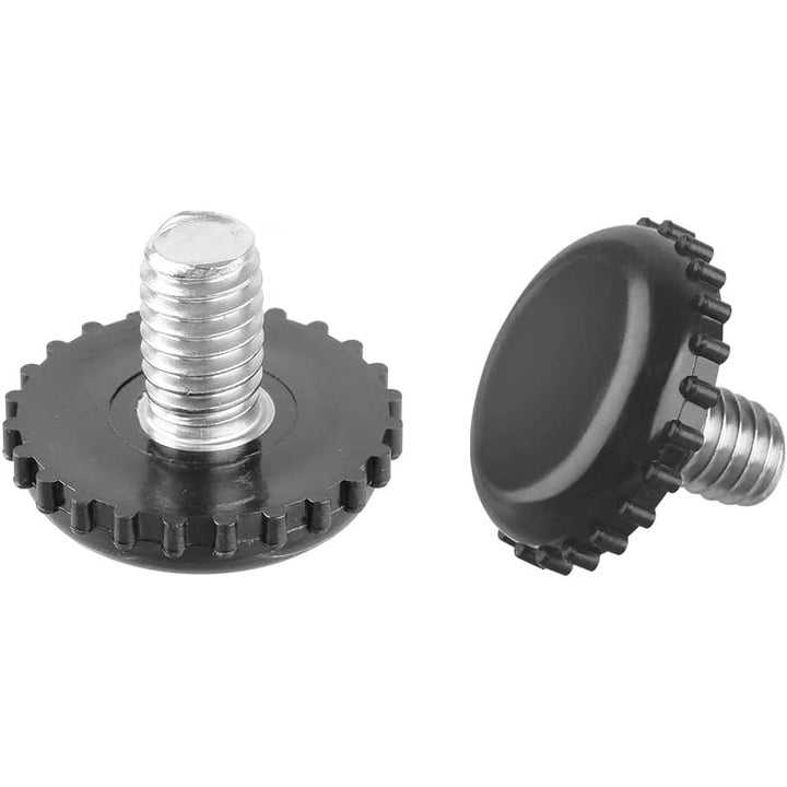Stainless Steel Screw Furniture Leveling Feet 5/16-18 Screw in Threaded Furniture Levelers Adjustable Table Chair Levelers Feet Glides for Chairs Tables Cabinet Patio Furniture- 8 Pack - Just Closeouts Canada Inc.