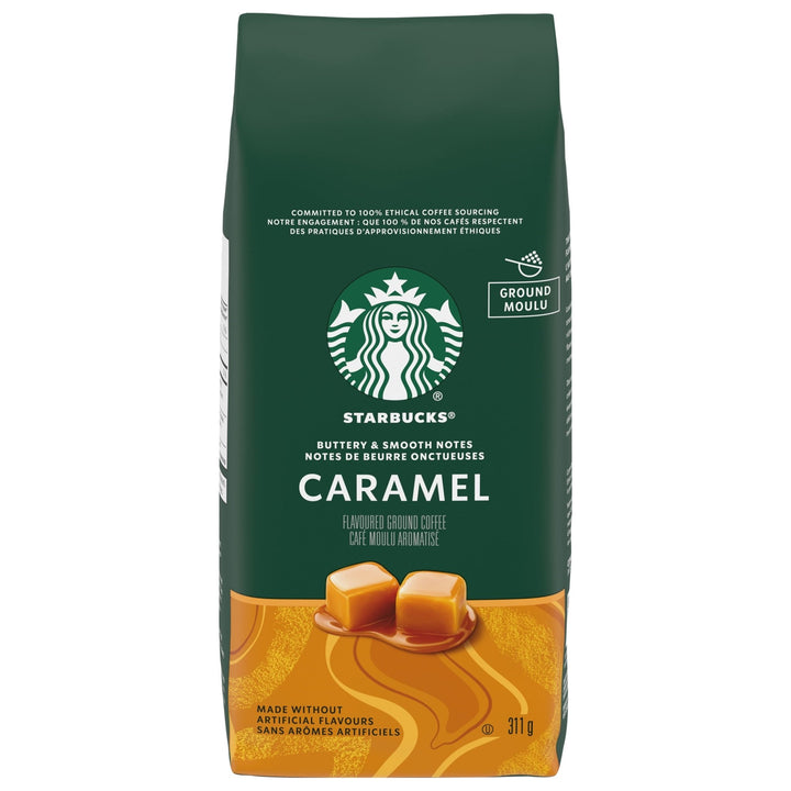 Starbucks Caramel Flavoured Ground Coffee, 311 g - Just Closeouts Canada Inc.762111985330