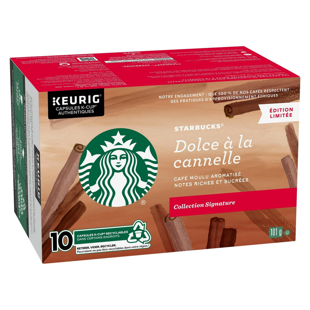 Starbucks Signature Collection Cinnamon Dolce K-Cup Coffee Pods, 10 Count - Just Closeouts Canada Inc.762111311139