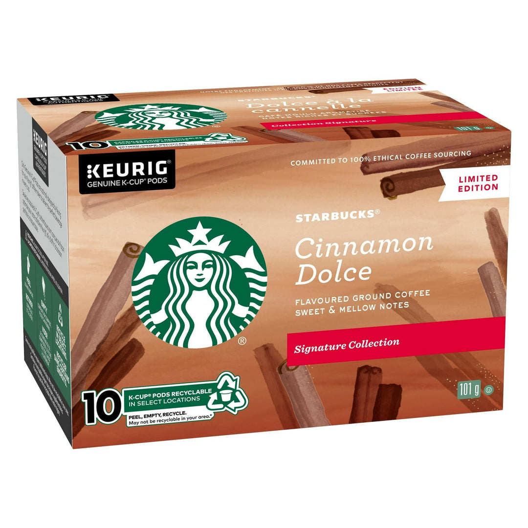 Starbucks Signature Collection Cinnamon Dolce K-Cup Coffee Pods, 10 Count - Just Closeouts Canada Inc.762111311139