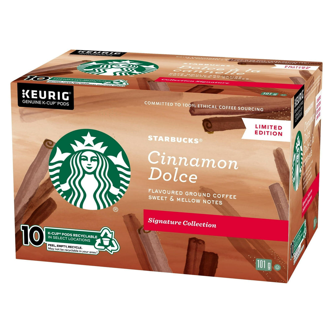 Starbucks Signature Collection Cinnamon Dolce K-Cup Coffee Pods, 10 Count - Just Closeouts Canada Inc.762111311139