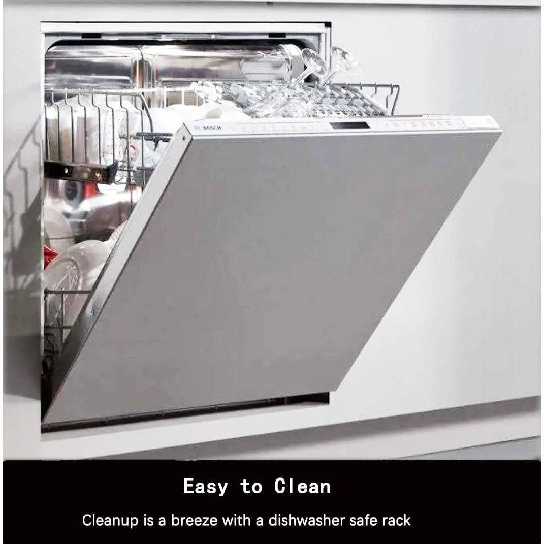 Steam and Roast Rack - Compatible with Ninja Foodi Possible Cooker Pro 8.5 Qt MC1000, MC1001, MC1010 Series Slow Cooker Crock Pot Stainless Steel - Just Closeouts Canada Inc.X0047RA729