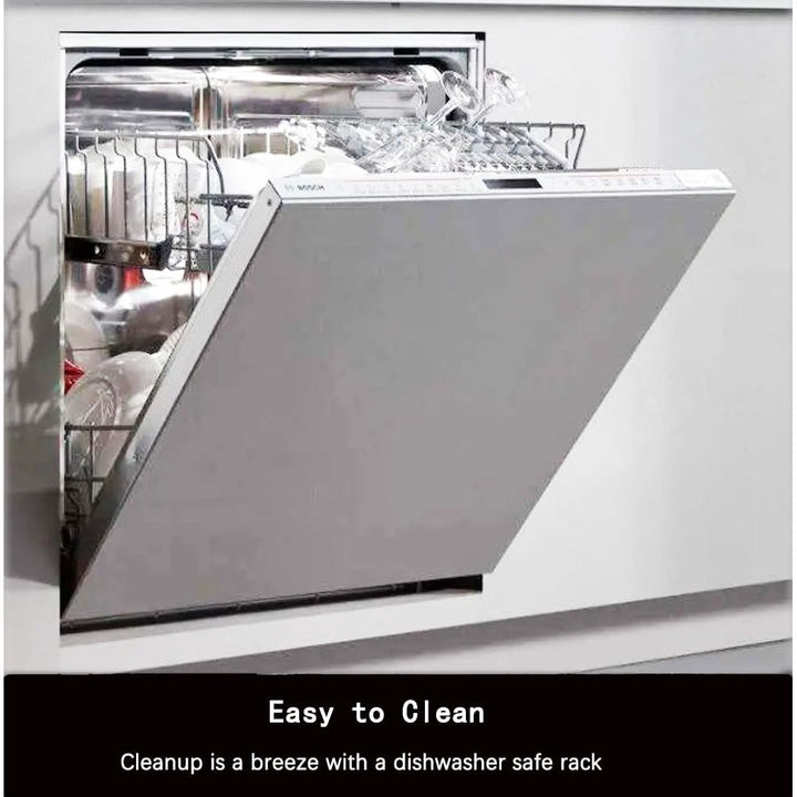 Steam and Roast Rack - Compatible with Ninja Foodi Possible Cooker Pro 8.5 Qt MC1000, MC1001, MC1010 Series Slow Cooker Crock Pot Stainless Steel - Just Closeouts Canada Inc.X0047RA729