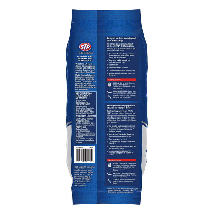STP Oil Change Wipes, 30 - ct - Just Closeouts Canada Inc.071153491144