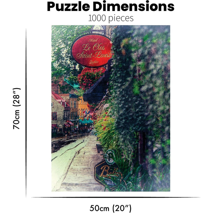 Stroll Fine Art Jigsaw Puzzle 1000 Pieces for Adults and Teens by PuzzQuest - Just Closeouts Canada Inc.X002R4TMW5