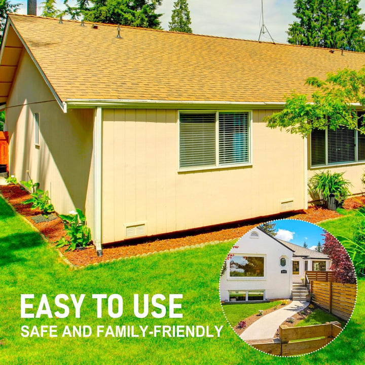 Strong Rock Glue for Landscaping, 64oz Mulch & Stone Glue for Rock, Adhesive Binder Sticky Pea GravelGlue, Clear Landscape Binder for Outdoor Landscape Walkways, Gardens, Yards(100 Sq Ft) - Just Closeouts Canada Inc.