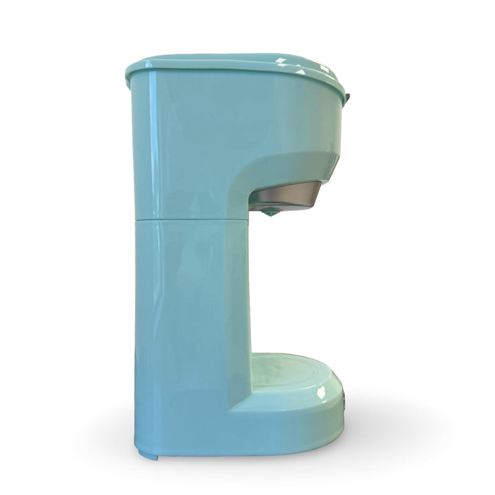 Sunvivi Single Serve Coffee Maker for Single Cup Pods & Ground Coffee, 2 in 1 Single Serve Coffee Brewer With Permanent Filter, One - touch Control Button with Illumination, Color - Light Green - Just Closeouts Canada Inc.