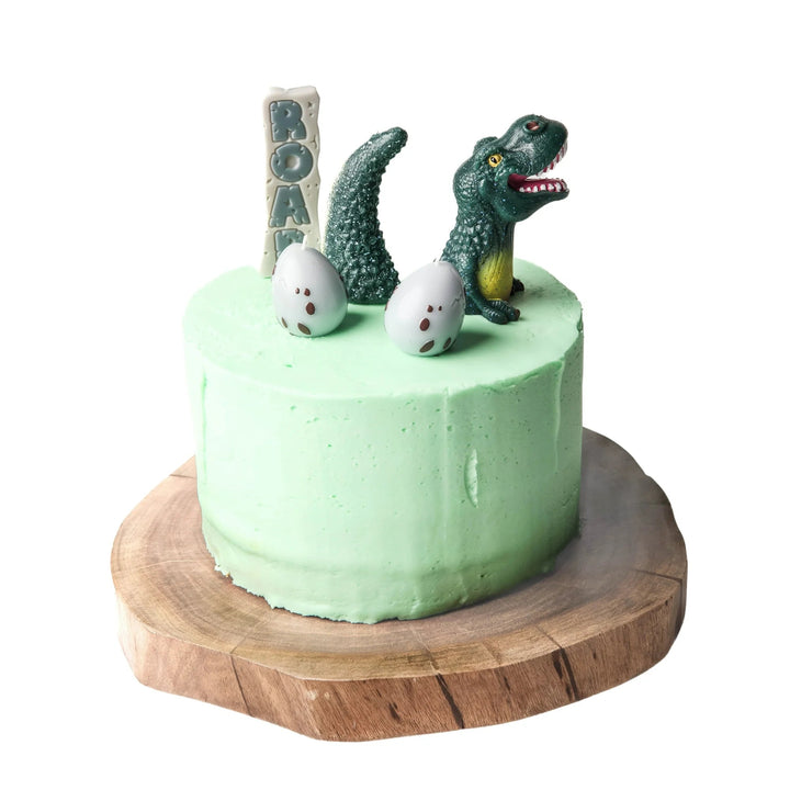 Sweet Wishes Candle Co. Dinosaur Birthday Candles, Dinosaur Cake Topper, 5pc. Set, Green - Just Closeouts Canada Inc.