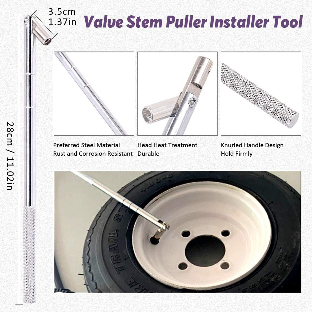 Swpeet 40-Piece Tire Valve Stem Tool and Repair Kit - Just Closeouts Canada Inc.X002NEENAZ