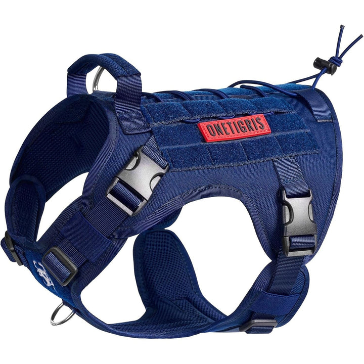 Tactical Dog Harness, Blue, XXS - Just Closeouts Canada Inc.