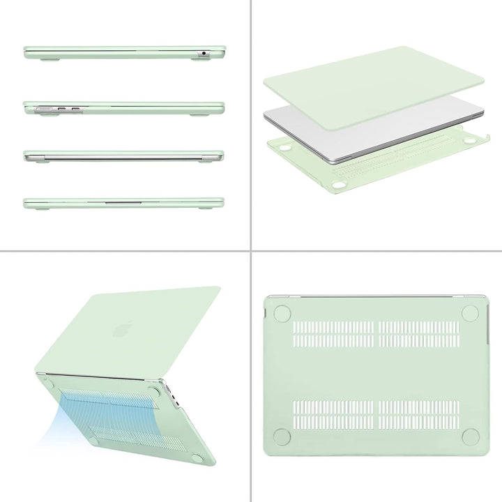 Tea-Green Case Kit with Keyboard Cover for 13.6-Inch Air - Just Closeouts Canada Inc.