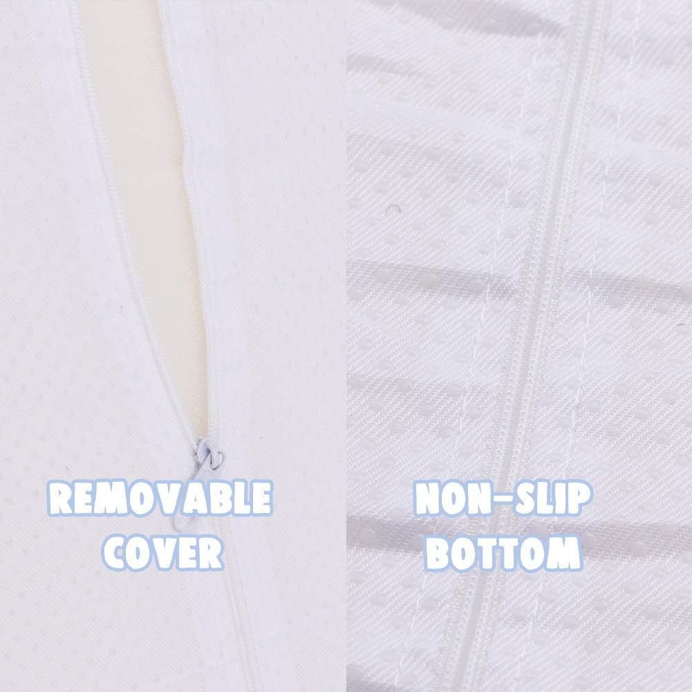 Tebery Bed Bumper for Toddlers, Memory Foam Bed Rail for Kids, Pillow Pad with Waterproof Cover Machine Washable, Safety Bed Guard Rail with Non - Slip Bottom, Bumper Bed Guard for Queen King Twin - Just Closeouts Canada Inc.