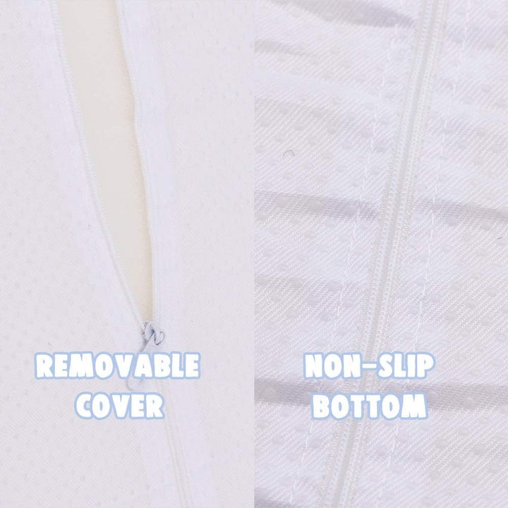 Tebery Bed Bumper for Toddlers, Memory Foam Bed Rail for Kids, Pillow Pad with Waterproof Cover Machine Washable, Safety Bed Guard Rail with Non - Slip Bottom, Bumper Bed Guard for Queen King Twin - Just Closeouts Canada Inc.