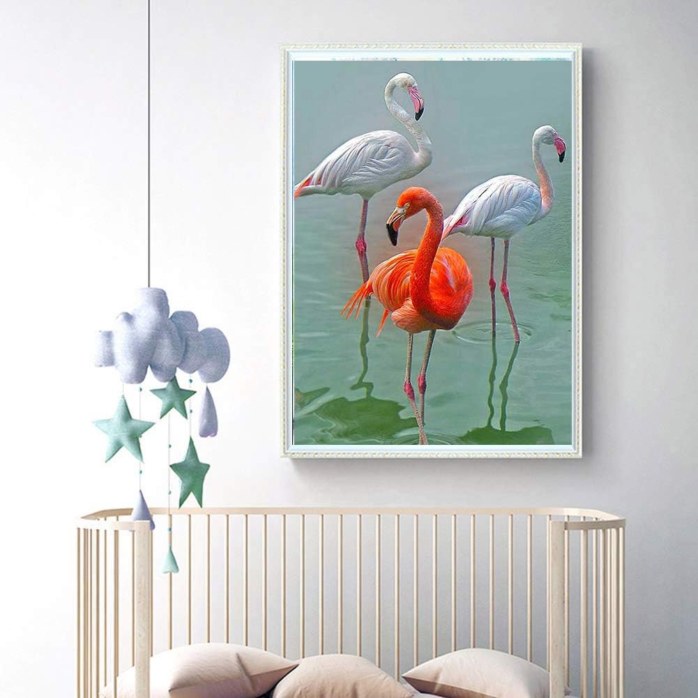 Three Flamingos 5D Diamond Painting Kit, 30 x 40 cm - Just Closeouts Canada Inc.X0040SRESP