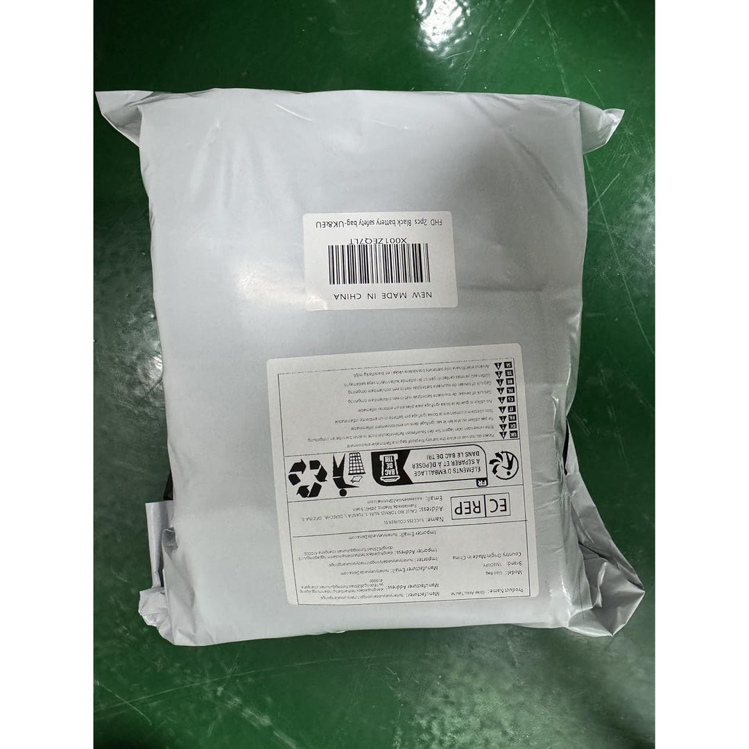 TMEOIIPY Ebike Battery Bag, Large Capacity Fireproof Bag for E - Bike Lipo Battery Charging and Storage, Portable Explosionproof Lipo Battery Safe Bag Ebike Accessories (51 x 16 x 16cm) - Just Closeouts Canada Inc.