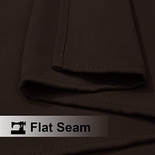 Toffee Brown Waterproof Outdoor Curtain Panel, 52 x 108 in - Just Closeouts Canada Inc.