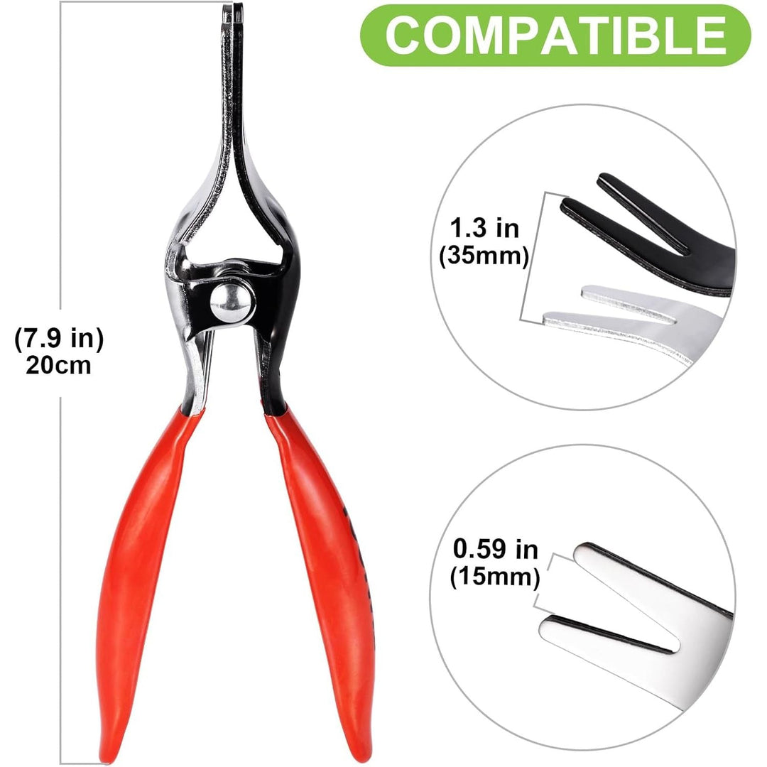 Toolwiz Automobile Hose Removal Pliers, Auto Fuel, and Vacuum Line Tube Hose Remover Pliers, Separator Pliers Pipe Repairing Tool, Hose Remover for Marine, Oil, Water Hoses - Just Closeouts Canada Inc.