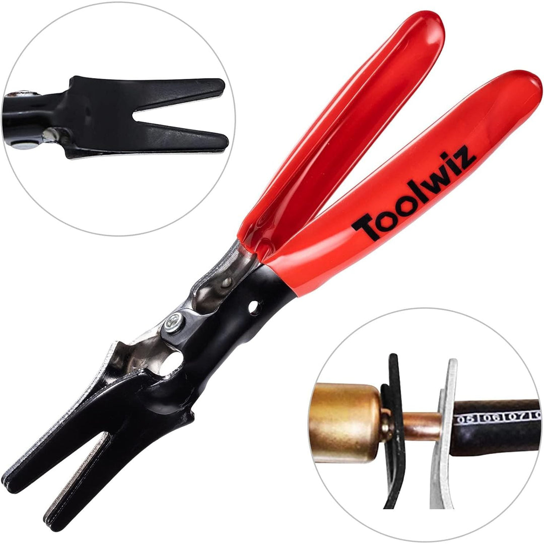 Toolwiz Automobile Hose Removal Pliers, Auto Fuel, and Vacuum Line Tube Hose Remover Pliers, Separator Pliers Pipe Repairing Tool, Hose Remover for Marine, Oil, Water Hoses - Just Closeouts Canada Inc.