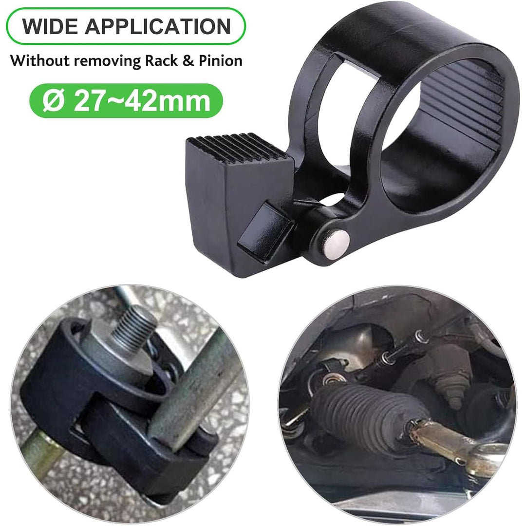 Toolwiz Inner Tie Rod Removal Tool Kit, 3/8'' Universal Low Profile Tool and Inner Tie Rod Hex Wrench Repair Remover 27 - 42mm End Accessory for 1/2" Square Drive, 2pcs for Most Cars Repair - Just Closeouts Canada Inc.