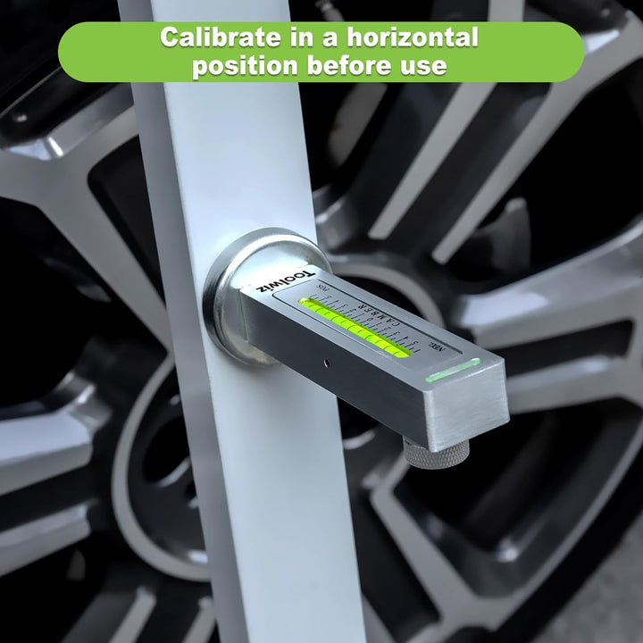 Toolwiz Universal Adjustable Magnetic Gauge Tool Camber Castor Strut Wheel Alignment for Car Truck RV Tire Repair - Just Closeouts Canada Inc.