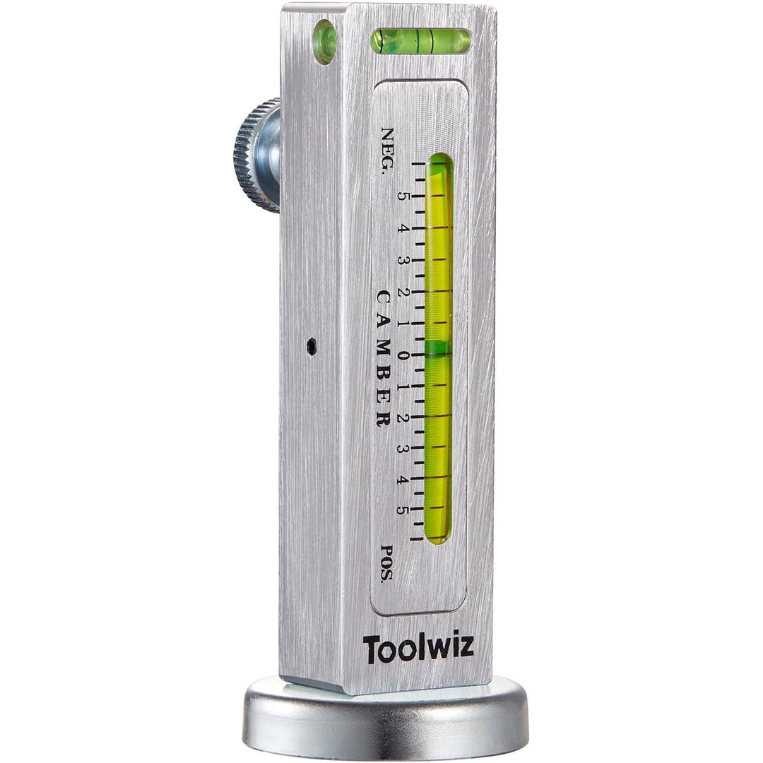 Toolwiz Universal Adjustable Magnetic Gauge Tool Camber Castor Strut Wheel Alignment for Car Truck RV Tire Repair - Just Closeouts Canada Inc.