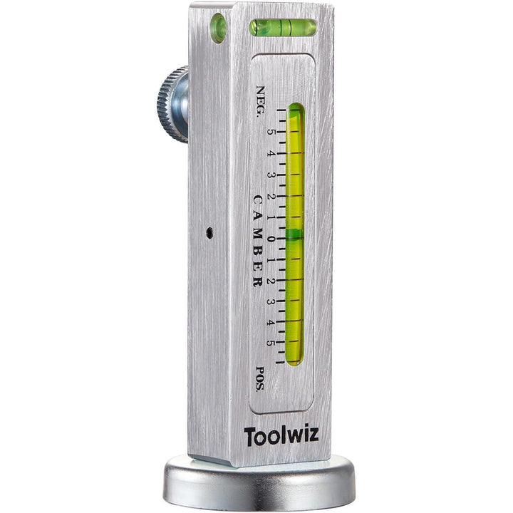 Toolwiz Universal Adjustable Magnetic Gauge Tool Camber Castor Strut Wheel Alignment for Car Truck RV Tire Repair - Just Closeouts Canada Inc.