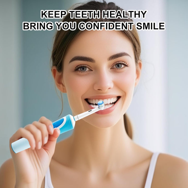 Toothbrush Heads for Oral B, 16 Pack Professional Electric Toothbrush Replacement Heads Medium Soft Dupont Bristles Replacement Toothbrush Heads Precision Clean Brush Heads Refills - Just Closeouts Canada Inc.